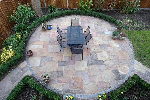 Stone Patio Repair in Edmond