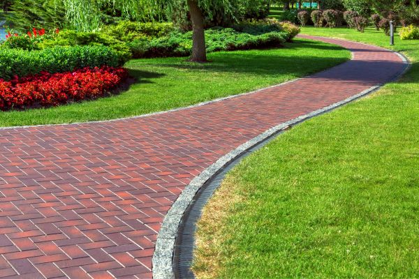 Brick Walkway Installation in Edmond