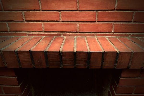 Brick Mantel Installation in Edmond