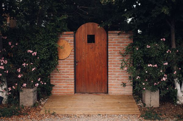 Brick Front Entrance Repair in Edmond