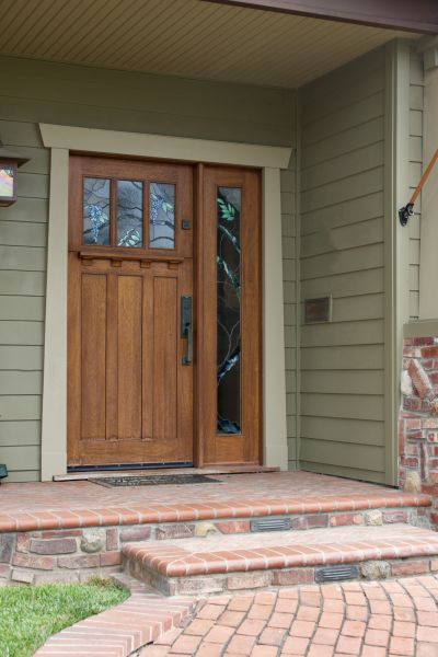 Front Porch Brick Repair in Edmond