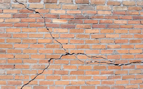 Cracked Brick Repair in Edmond