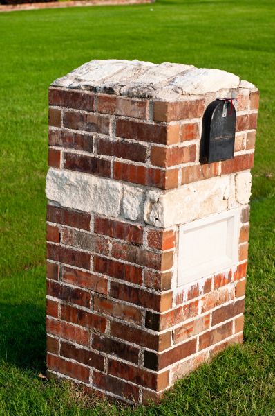 Brick Mailbox Installation in Edmond