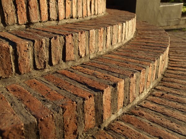 Brick Stairs Installation in Edmond