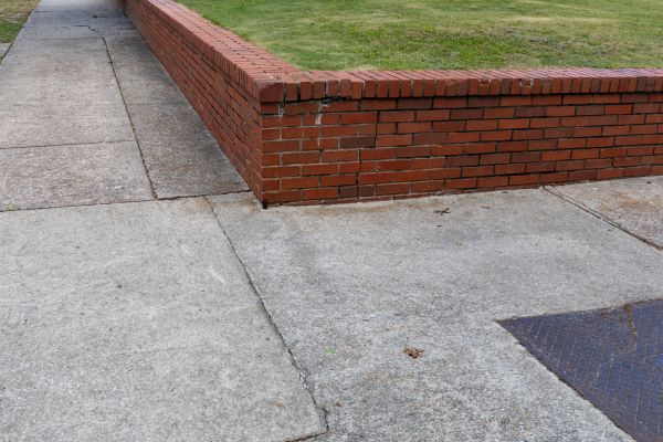 Brick Retaining Wall Repair in Edmond